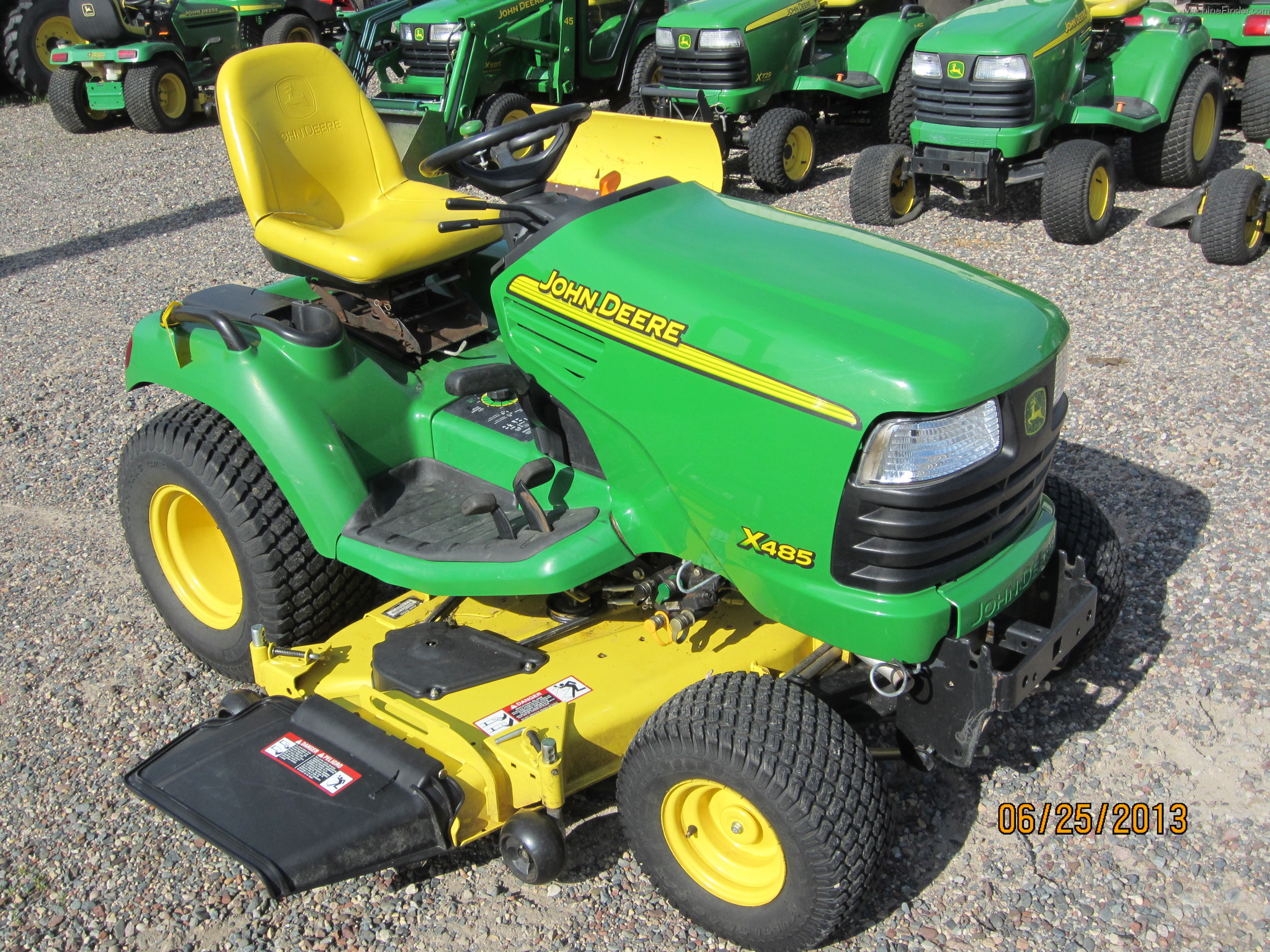 2002 John Deere X485 Lawn & Garden and Commercial Mowing - John Deere ...