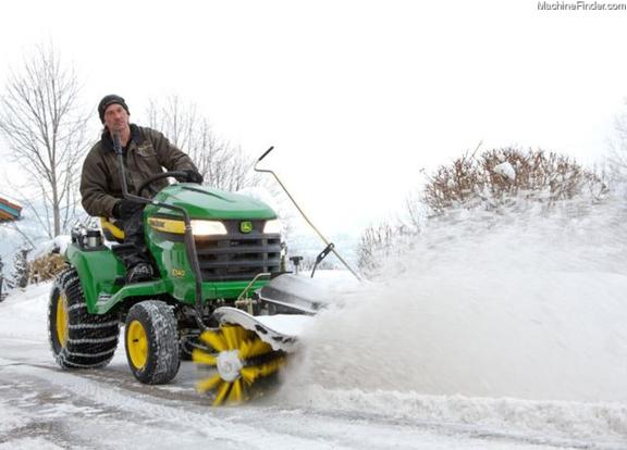 2018 John Deere Snow/Debris Broom, Fits X590 Mower - Miscellaneous Ag ...