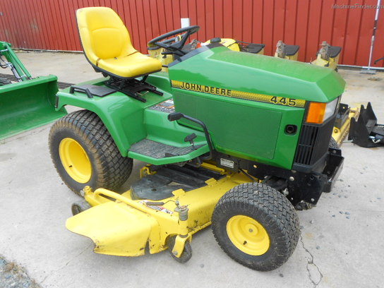 1996 John Deere 445 Lawn & Garden and Commercial Mowing - John Deere ...