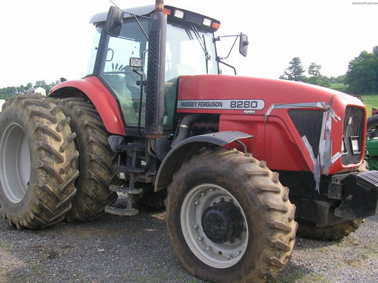 1999 Massey - Ferguson 8280 Tractors - Row Crop (+100hp) - John Deere ...