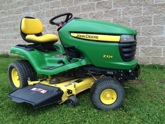 2009 John Deere X324 Lawn & Garden and Commercial Mowing - John Deere ...