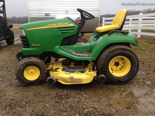 John Deere X475 Lawn & Garden and Commercial Mowing - John Deere ...