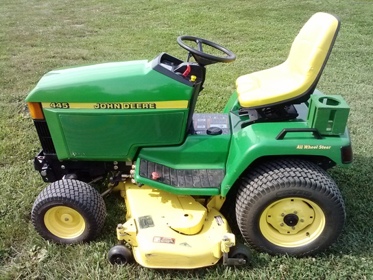 2001 John Deere 445 Lawn & Garden and Commercial Mowing - John Deere ...