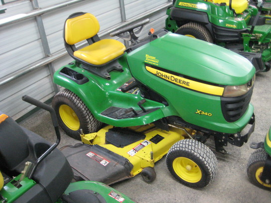 2007 John Deere X340 Lawn & Garden and Commercial Mowing - John Deere ...