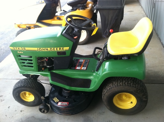 1996 John Deere STX38 Lawn & Garden and Commercial Mowing - John Deere ...