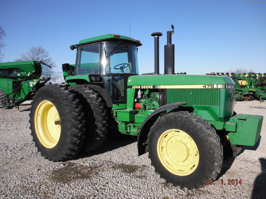 1990 John Deere 4755 Tractors - Row Crop (+100hp) - John Deere ...