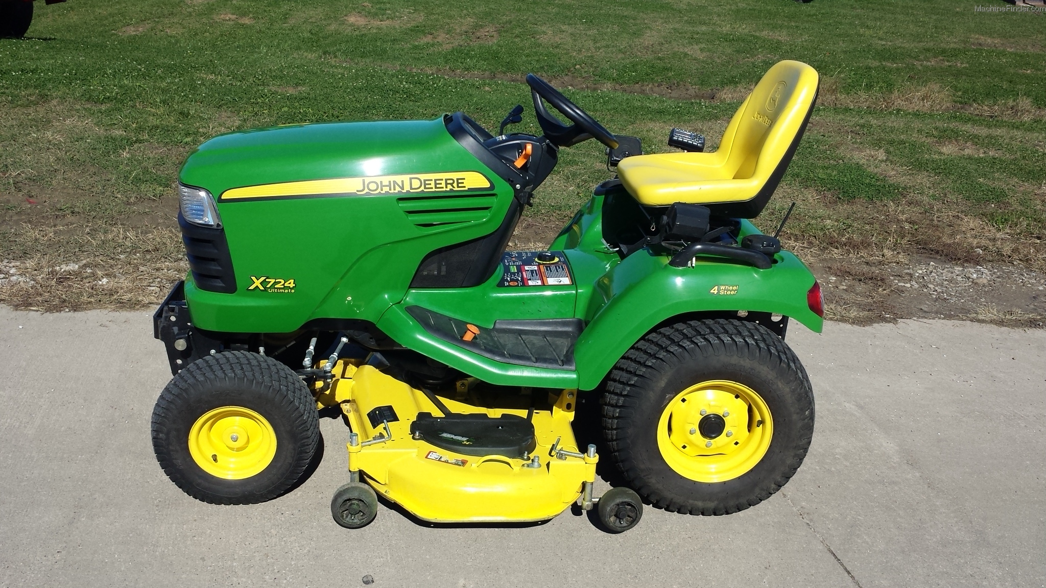 2012 John Deere X724 Lawn & Garden and Commercial Mowing - John Deere ...