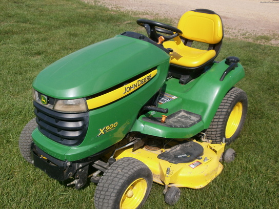 2008 John Deere X500 Lawn & Garden and Commercial Mowing - John Deere ...