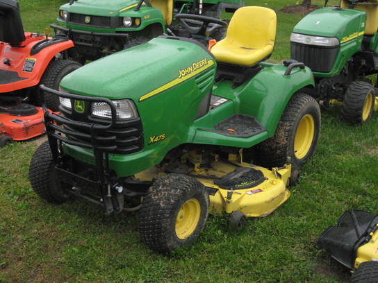 2002 John Deere X475 Lawn & Garden and Commercial Mowing - John Deere ...