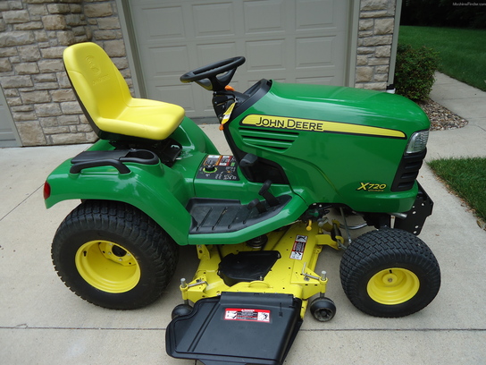 2012 John Deere X720 Lawn & Garden and Commercial Mowing - John Deere ...