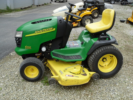 2003 John Deere G100 Lawn & Garden and Commercial Mowing - John Deere ...