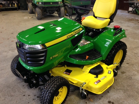 2013 John Deere X758 Lawn & Garden and Commercial Mowing - John Deere ...