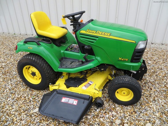 2004 John Deere X475 Lawn & Garden and Commercial Mowing - John Deere ...