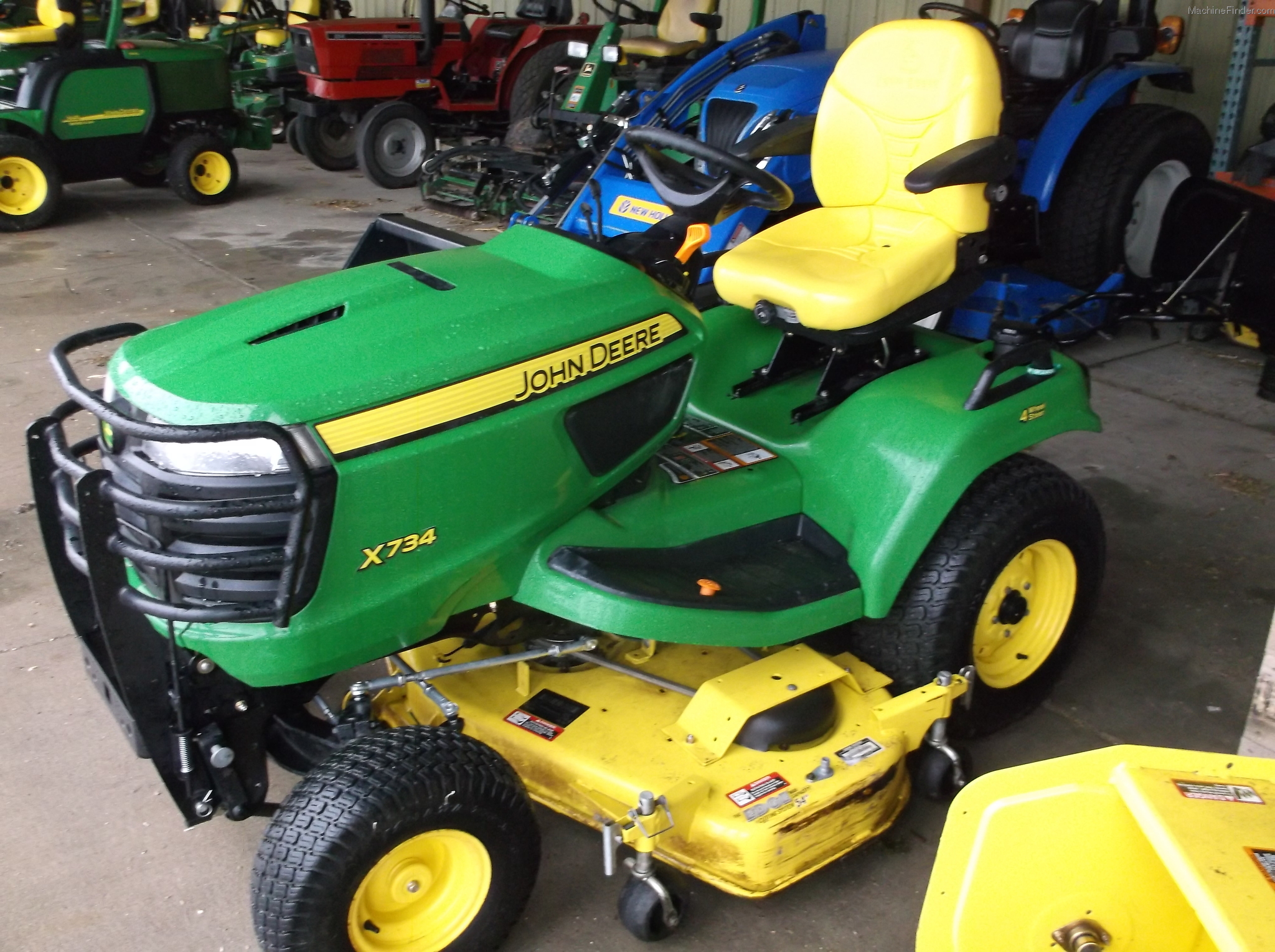 2012 John Deere X734 Lawn & Garden and Commercial Mowing - John Deere ...