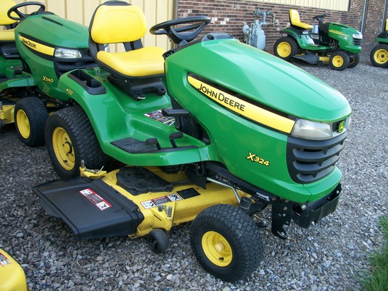 2010 John Deere X324 Lawn & Garden and Commercial Mowing - John Deere ...