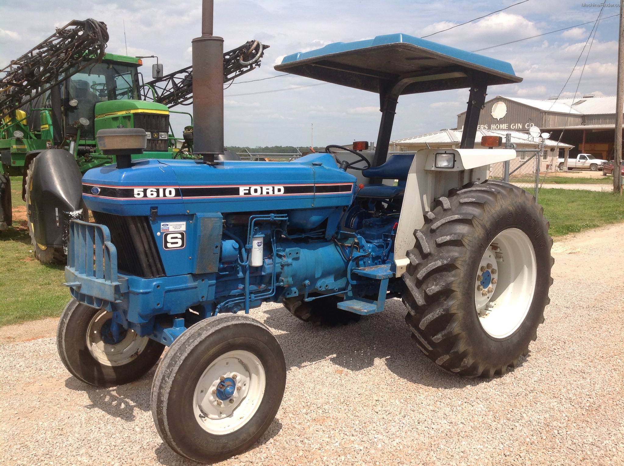 1994 Ford 1215 tractor #10