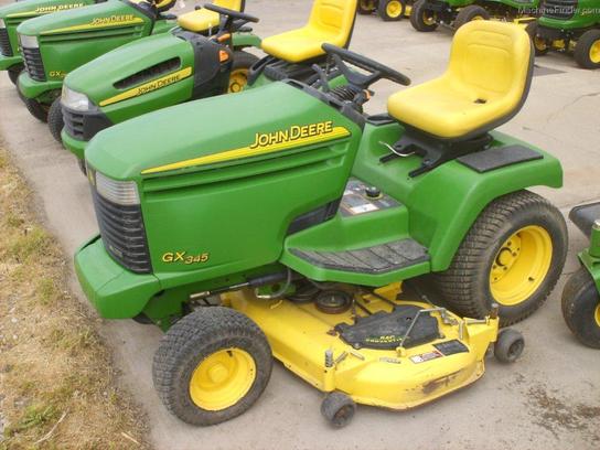 2003 John Deere GX345 Lawn & Garden and Commercial Mowing - John Deere ...