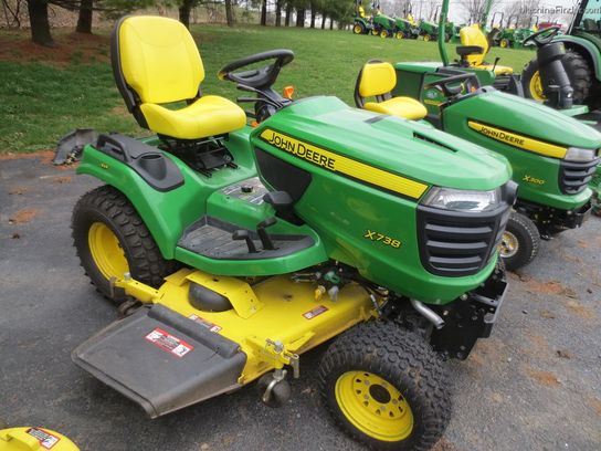 2013 John Deere X738 Lawn & Garden and Commercial Mowing - John Deere ...