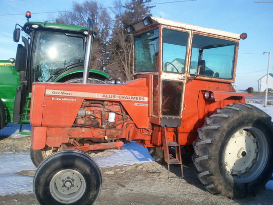 1971 Allis - Chalmers 190XT Tractors - Row Crop (+100hp) - John Deere ...