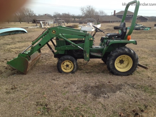 1986 John Deere 755 Tractors - Compact (1-40hp.) - John Deere MachineFinder