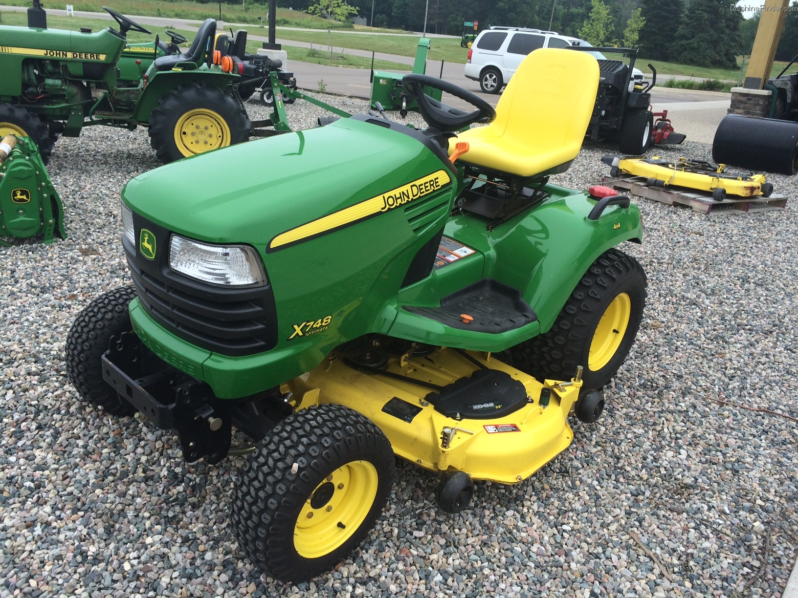 2009 John Deere X748 Lawn & Garden and Commercial Mowing - John Deere ...