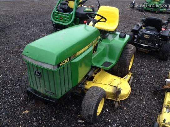 1988 John Deere 430 Lawn & Garden and Commercial Mowing - John Deere ...