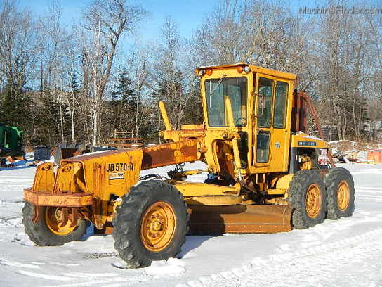 1974 John Deere 570A Motor Grader - John Deere MachineFinder