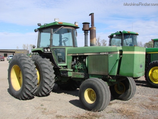 John Deere 4840 Tractors - Row Crop (+100hp) - John Deere MachineFinder