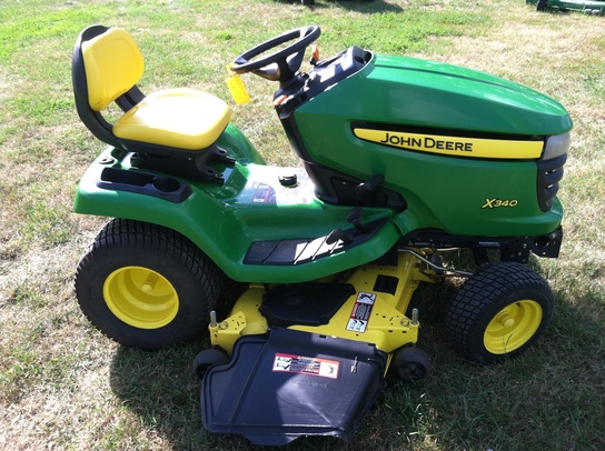 2009 John Deere X340 Lawn & Garden and Commercial Mowing - John Deere ...