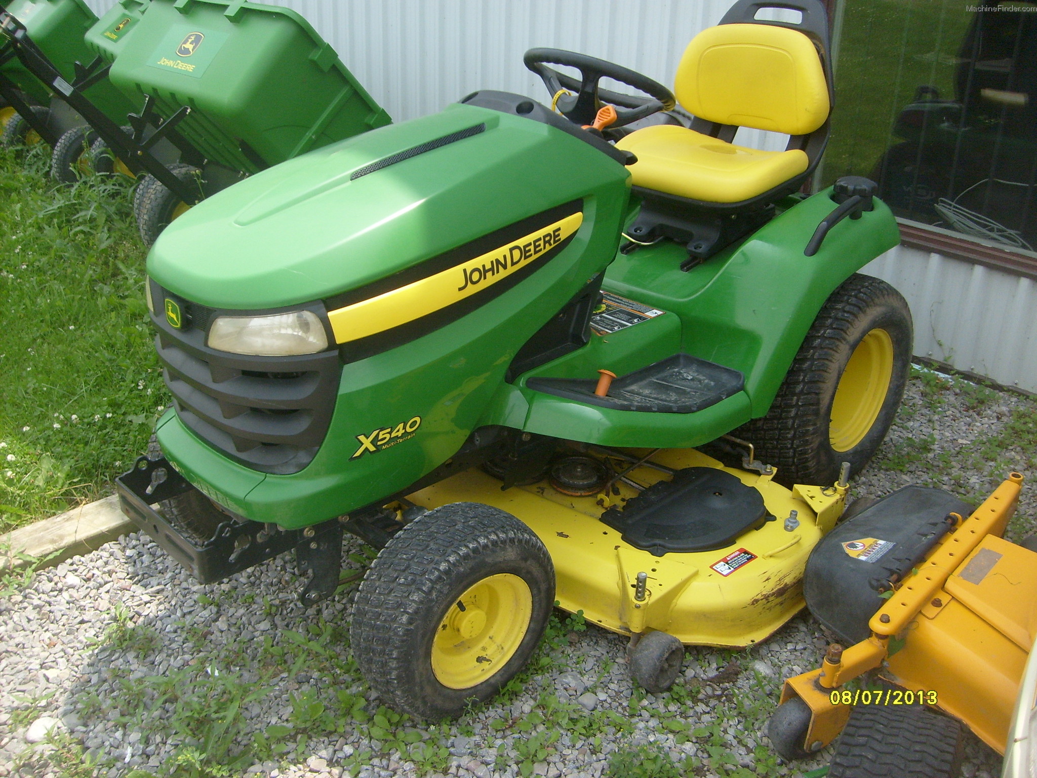 2008 John Deere X540 Lawn & Garden and Commercial Mowing - John Deere ...