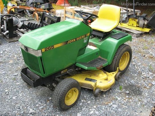 1990 John Deere 265 Lawn & Garden and Commercial Mowing - John Deere ...