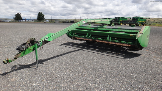 1992 John Deere 1600 - 14' Pull Swather Hay Equipment - Mower ...