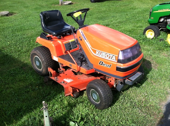 1995 Kubota T1600H Lawn & Garden and Commercial Mowing - John Deere ...