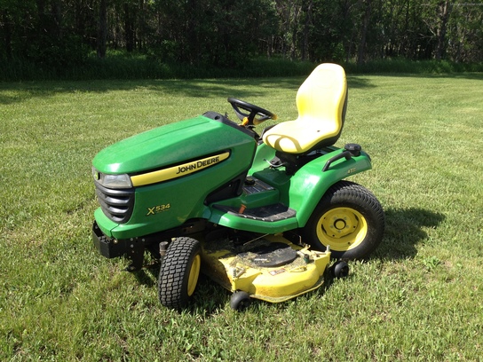 2012 John Deere X534 Lawn & Garden and Commercial Mowing - John Deere ...