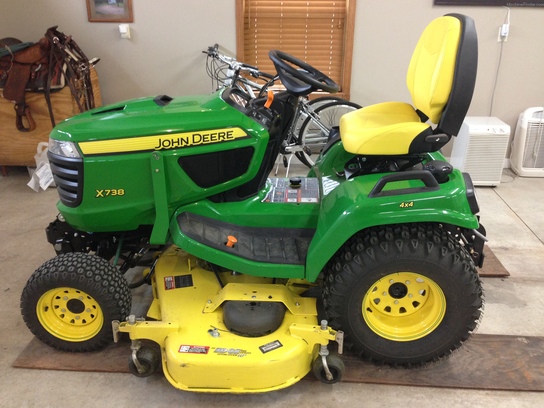 2014 John Deere X738 Lawn & Garden and Commercial Mowing - John Deere ...