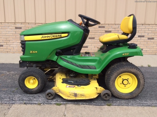 2007 John Deere X324 - Lawn & Garden Tractors - John Deere MachineFinder