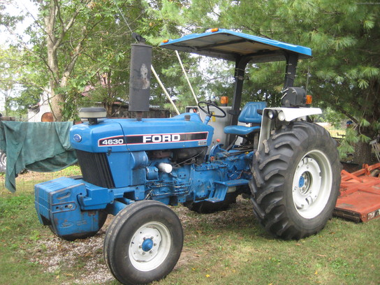 1994 Ford tractor 4630 #9