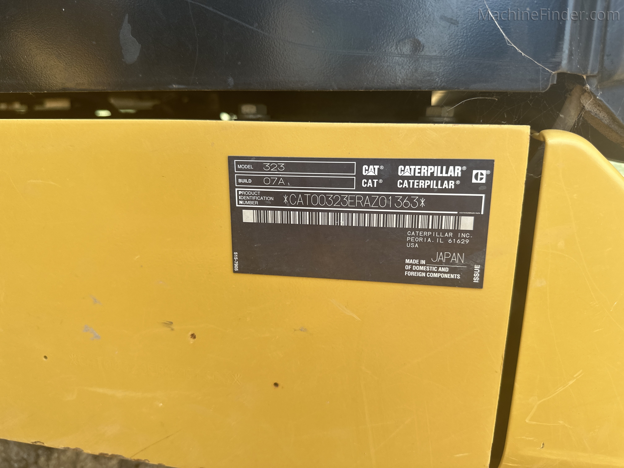 2018 Caterpillar 323 Image 23