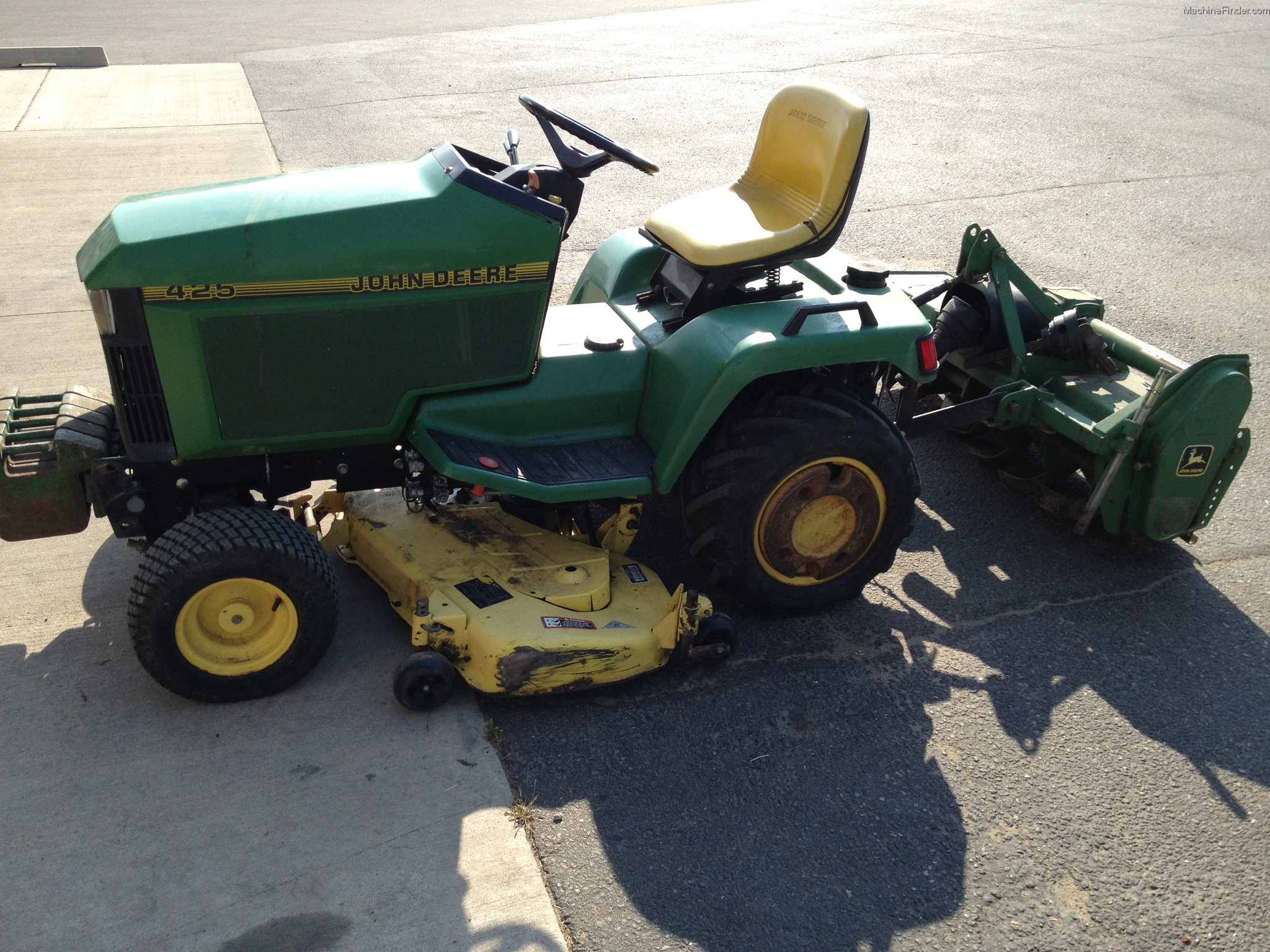 1996 John Deere 425 Lawn & Garden and Commercial Mowing - John Deere ...