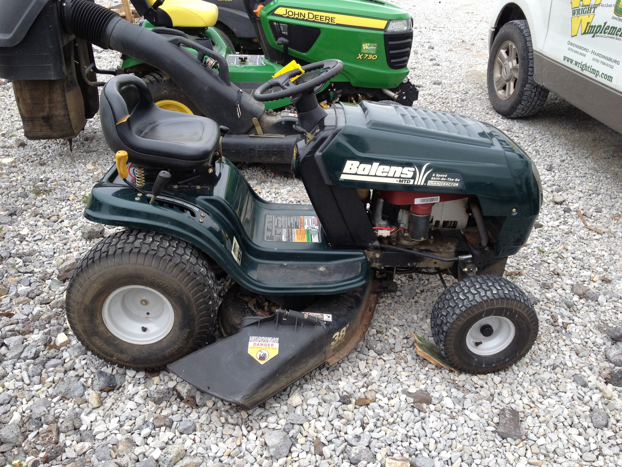 2003 Bolens 13AM762F765 Lawn & Garden and Commercial Mowing - John ...