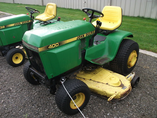 1978 John Deere 400 Lawn & Garden and Commercial Mowing - John Deere ...