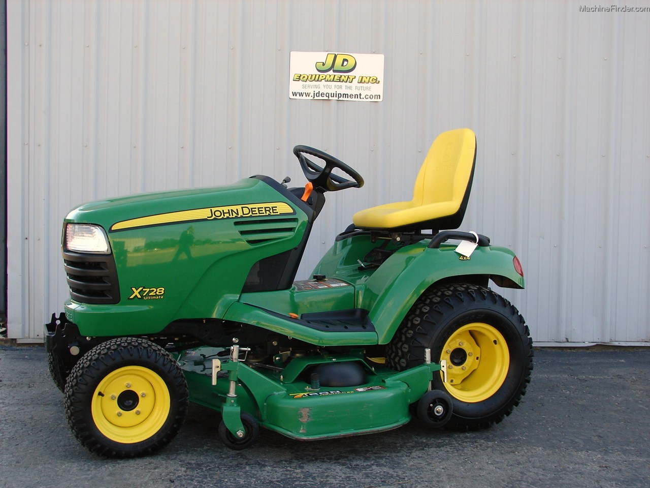 2010 John Deere X728 Lawn & Garden and Commercial Mowing - John Deere ...