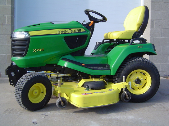 2014 John Deere X734 Lawn & Garden and Commercial Mowing - John Deere ...