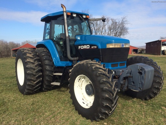 Ford 8770 tractor #9