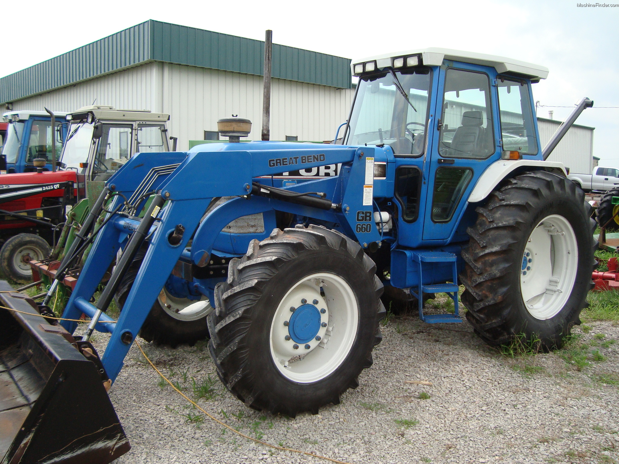 Ford 8210 tractor #7
