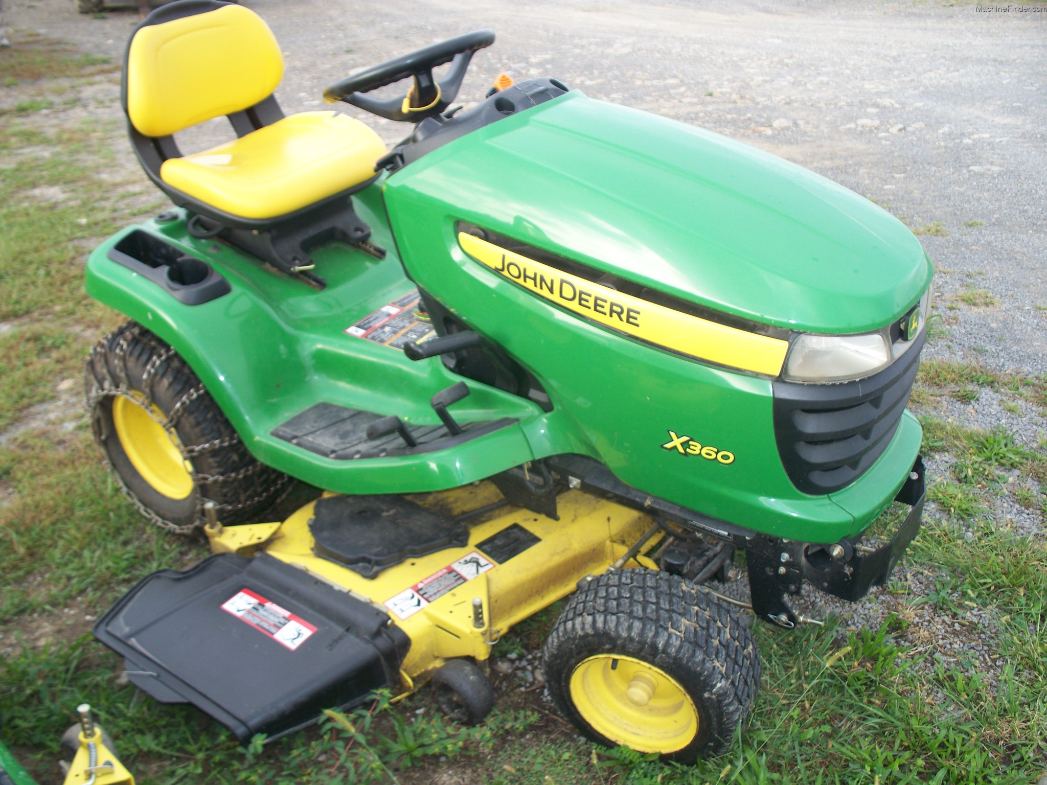 2009 John Deere X360 Lawn & Garden and Commercial Mowing - John Deere ...