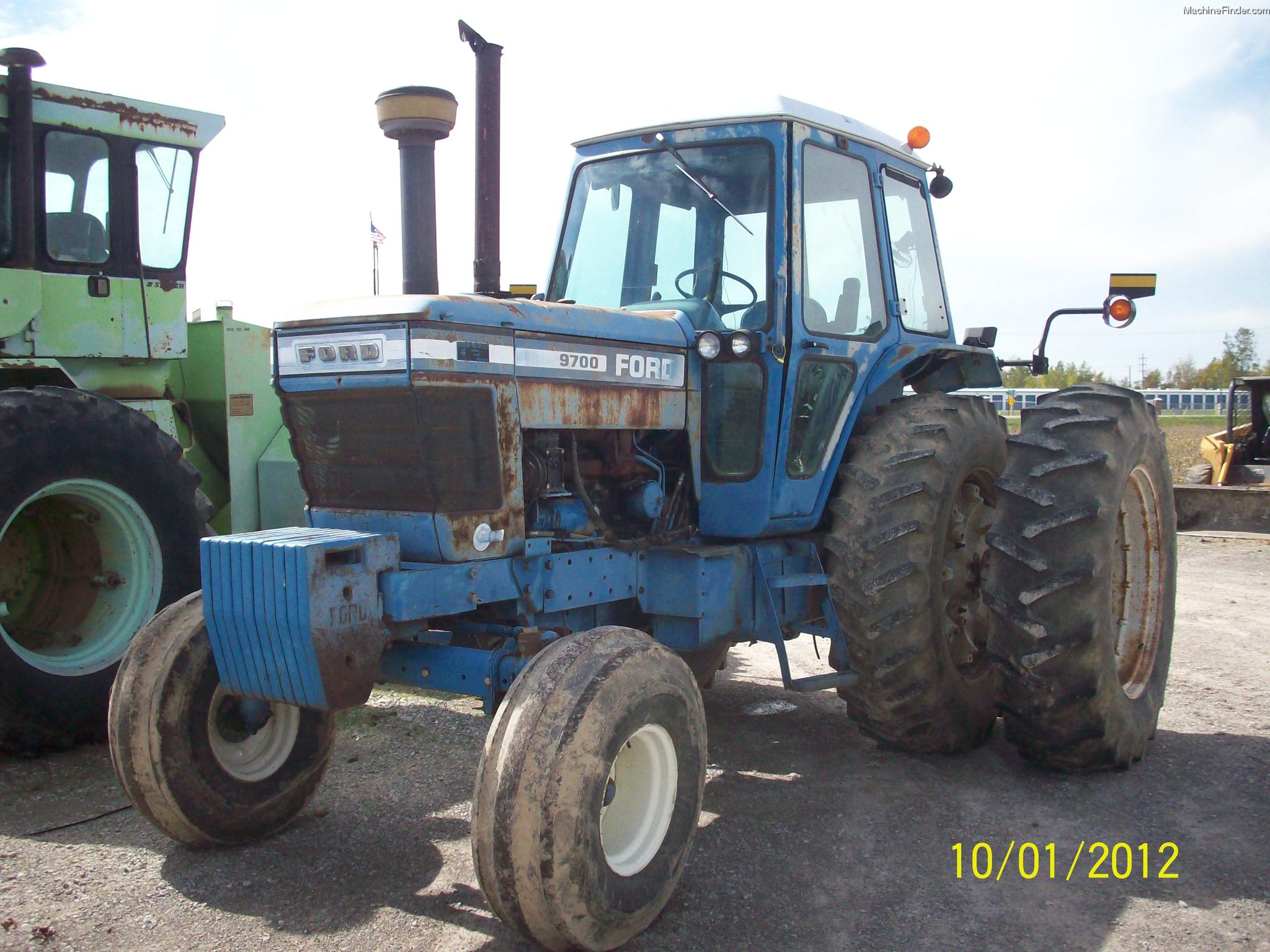 Ford 9700 tractor data