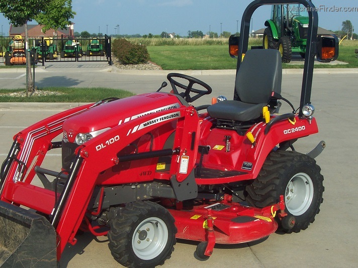 2012 Massey - Ferguson GC2400 with loader and mower Tractors - Compact ...