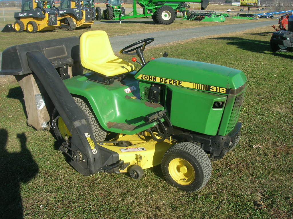 1992 John Deere 318 Lawn & Garden and Commercial Mowing - John Deere ...