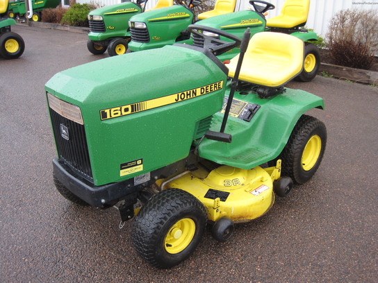 1988 John Deere 160 Lawn & Garden and Commercial Mowing - John Deere ...